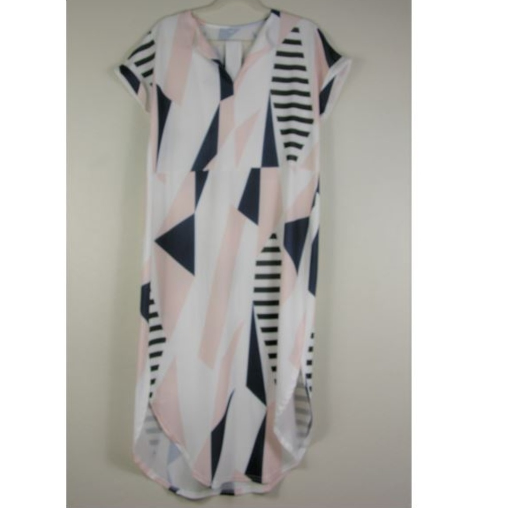 LAST ONE! Gorgeous Color Block Dress - Picture 4 of 7